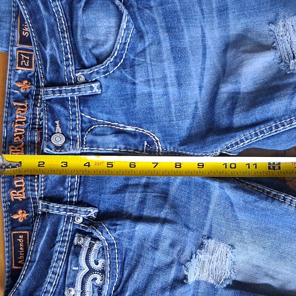 Rock Revival Size 27 Skinny Abrienda - Picture 6 of 14
